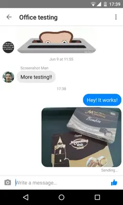 Messenger Lite android App screenshot 0